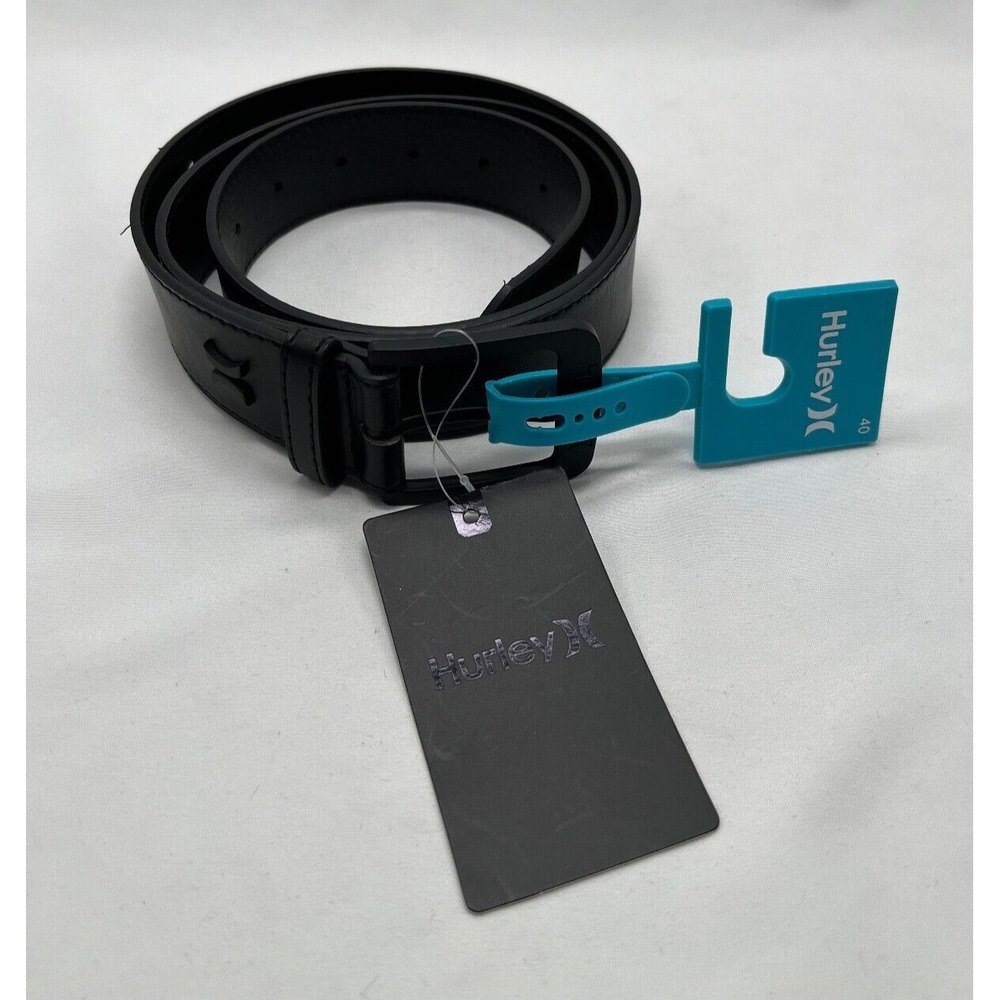 Hurley Belt 9A7208-023 NWT Mens Size 40 Black